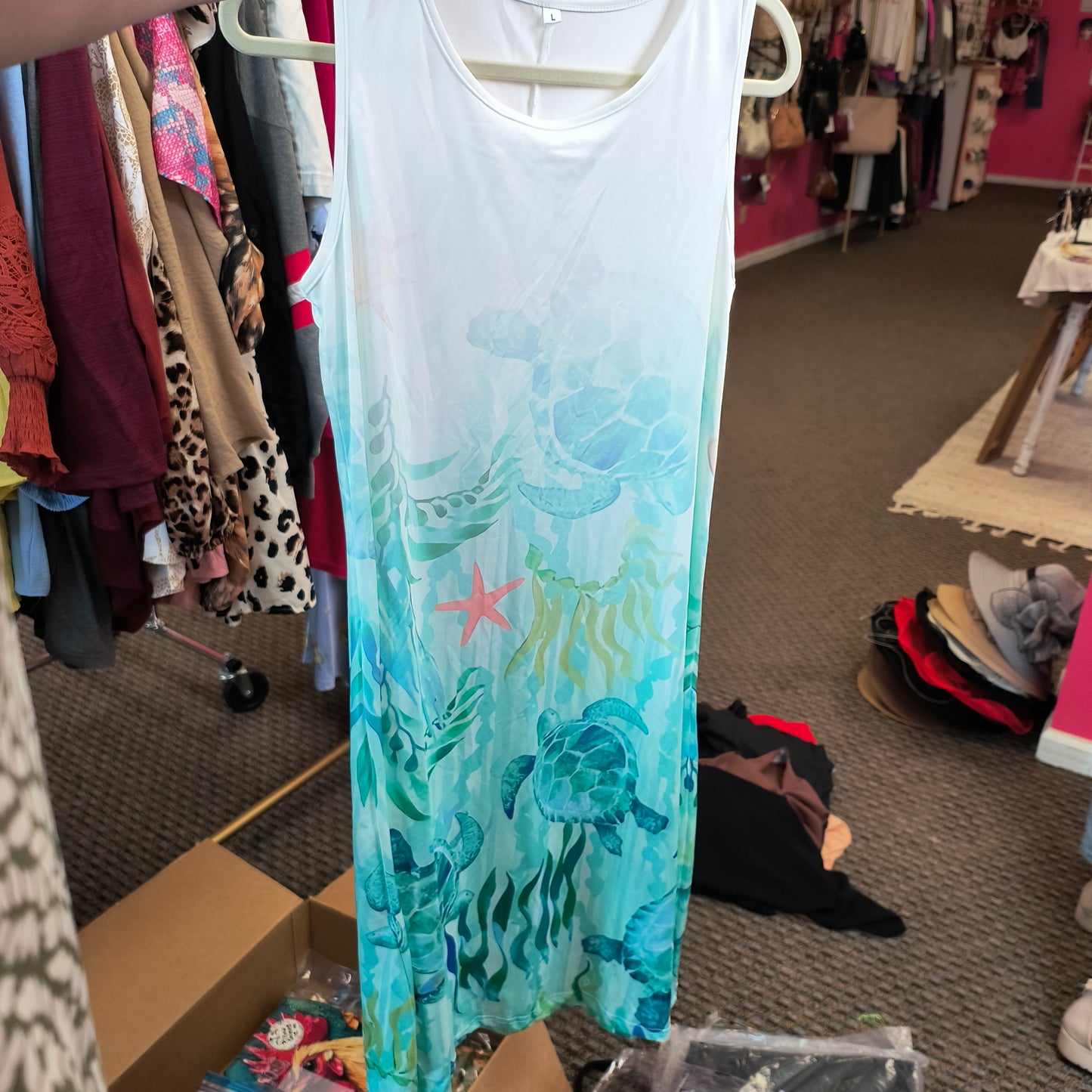 Turtle tank dress large