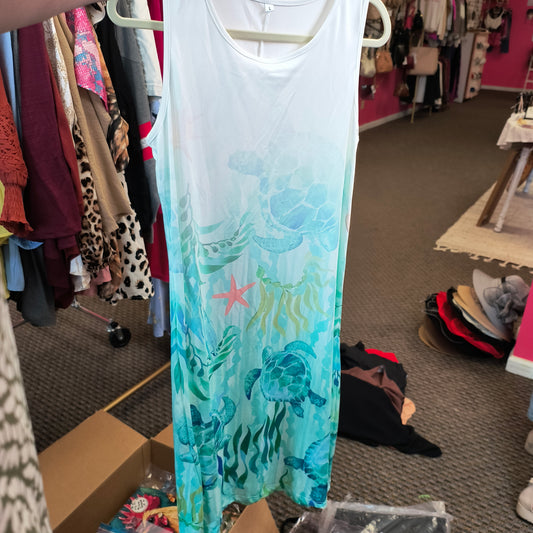 Turtle tank dress large